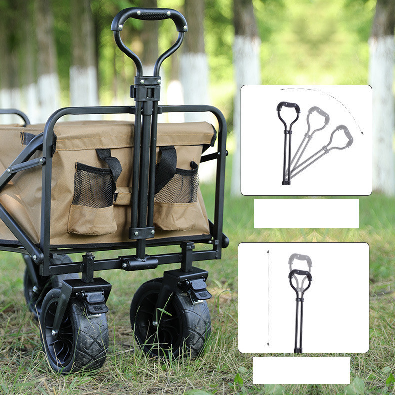 New Outdoor Lightweight Camping Folding Small Trailer - Image 6