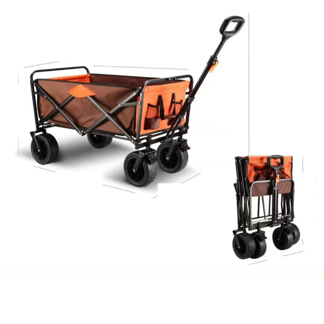 New Outdoor Lightweight Camping Folding Small Trailer - Image 4